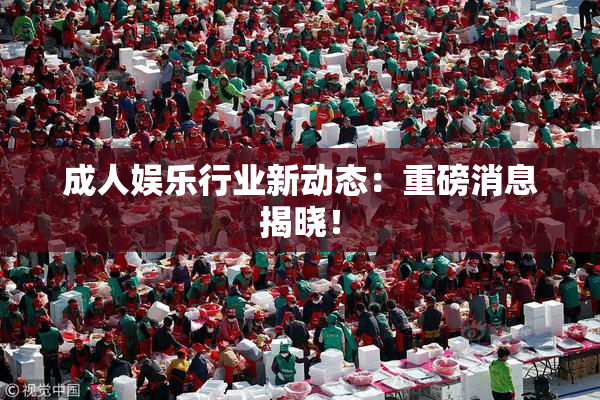 成人娱乐行业新动态：重磅消息揭晓！