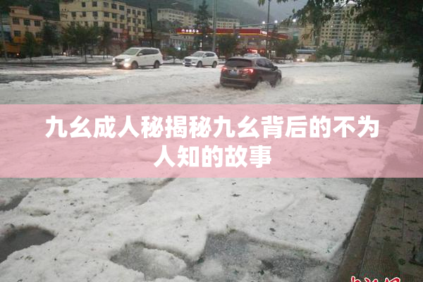 九幺成人秘揭秘九幺背后的不为人知的故事