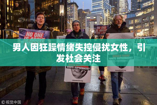 男人因狂躁情绪失控侵扰女性，引发社会关注