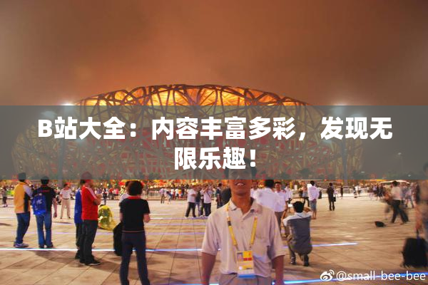 B站大全：内容丰富多彩，发现无限乐趣！