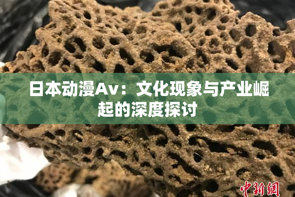 日本动漫Av：文化现象与产业崛起的深度探讨