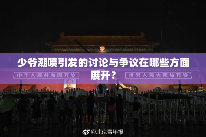 少爷潮喷引发的讨论与争议在哪些方面展开？