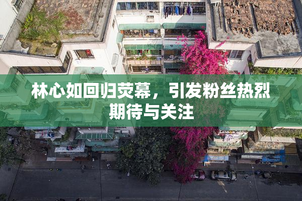 林心如回归荧幕，引发粉丝热烈期待与关注
