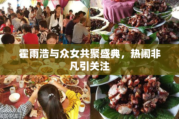 霍雨浩与众女共聚盛典，热闹非凡引关注
