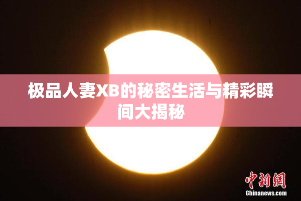 极品人妻XB的秘密生活与精彩瞬间大揭秘