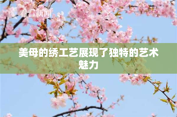 美母的绣工艺展现了独特的艺术魅力