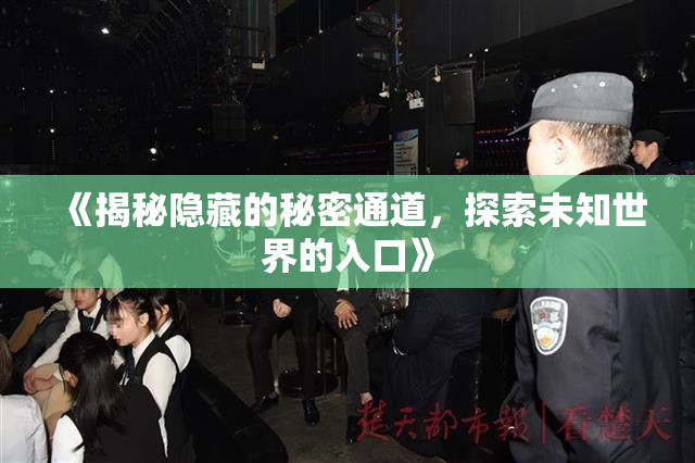 《揭秘隐藏的秘密通道，探索未知世界的入口》