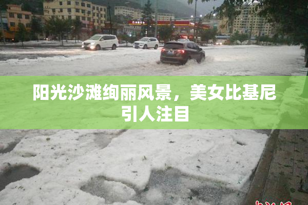 阳光沙滩绚丽风景，美女比基尼引人注目