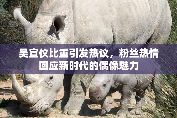 吴宣仪比重引发热议，粉丝热情回应新时代的偶像魅力