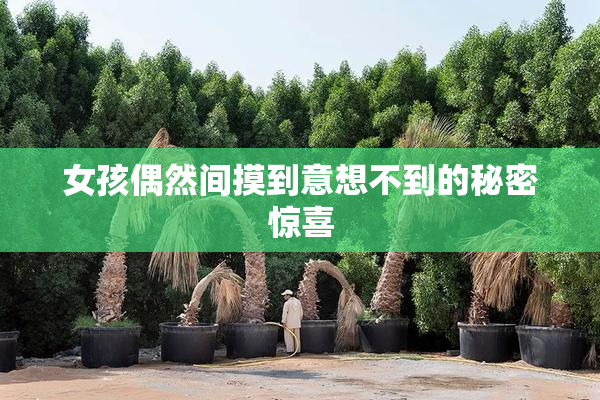 女孩偶然间摸到意想不到的秘密惊喜
