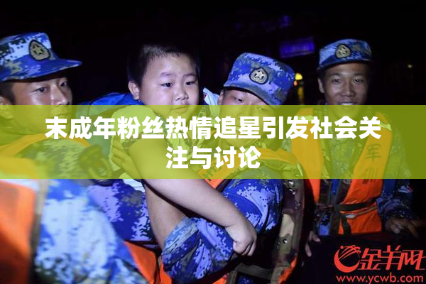 末成年粉丝热情追星引发社会关注与讨论