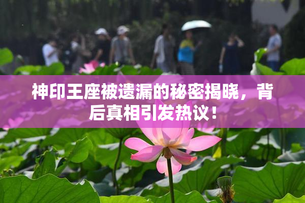 神印王座被遗漏的秘密揭晓，背后真相引发热议！