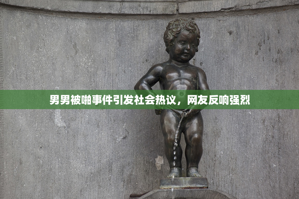 男男被啪事件引发社会热议，网友反响强烈