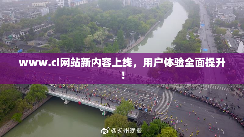 www.ci网站新内容上线，用户体验全面提升！