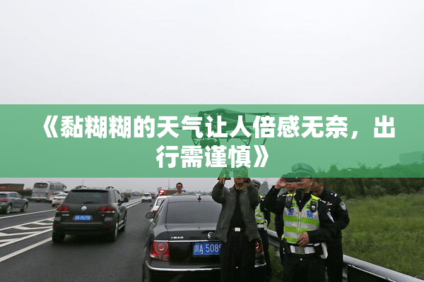 《黏糊糊的天气让人倍感无奈，出行需谨慎》