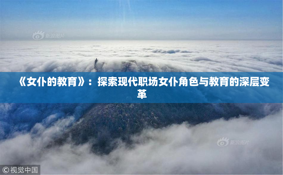 《女仆的教育》：探索现代职场女仆角色与教育的深层变革