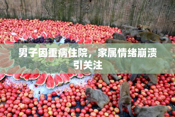 男子因重病住院，家属情绪崩溃引关注