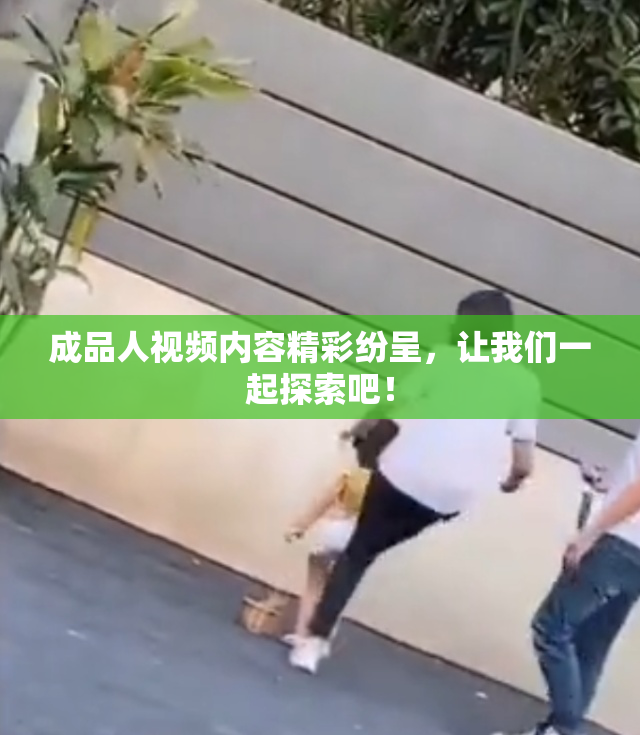 成品人视频内容精彩纷呈，让我们一起探索吧！