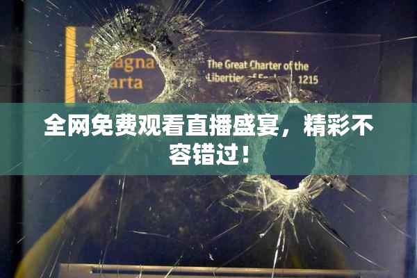 全网免费观看直播盛宴，精彩不容错过！