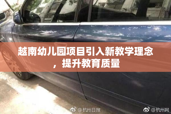越南幼儿园项目引入新教学理念，提升教育质量