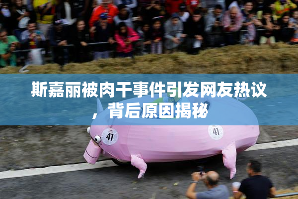 斯嘉丽被肉干事件引发网友热议，背后原因揭秘