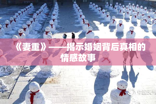 《妻重》——揭示婚姻背后真相的情感故事
