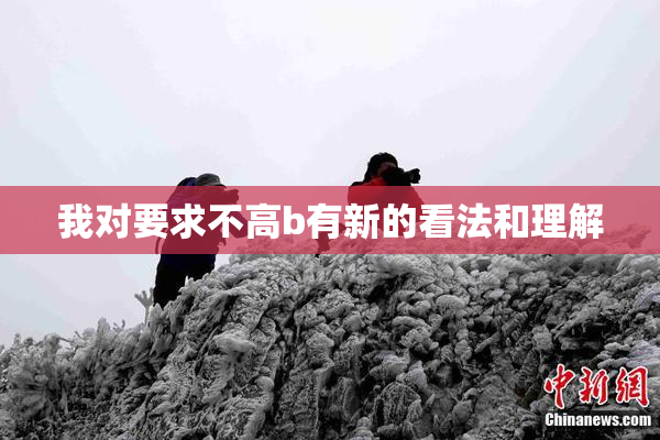 我对要求不高b有新的看法和理解