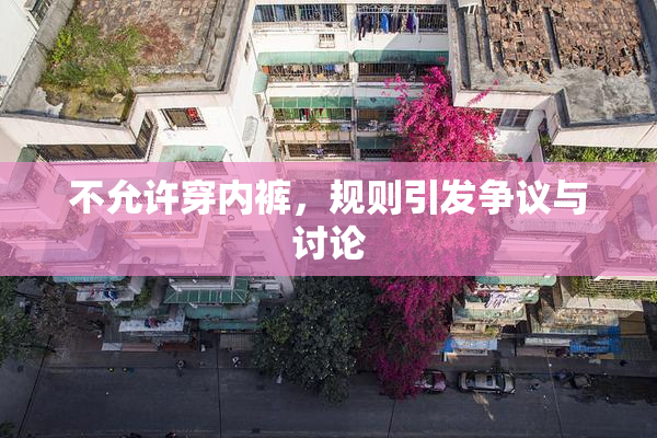 不允许穿内裤，规则引发争议与讨论