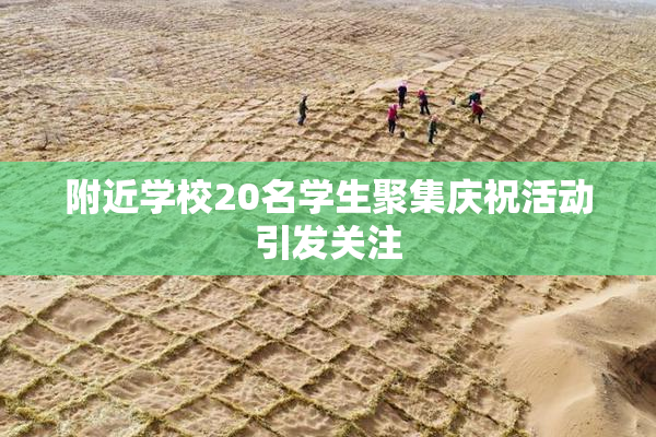 附近学校20名学生聚集庆祝活动引发关注