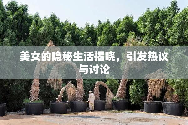 美女的隐秘生活揭晓，引发热议与讨论