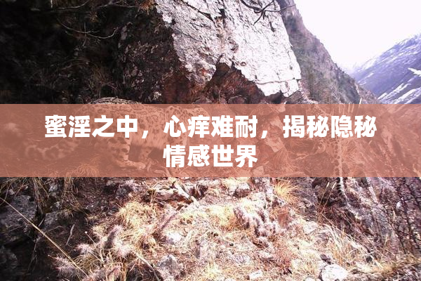 蜜淫之中，心痒难耐，揭秘隐秘情感世界