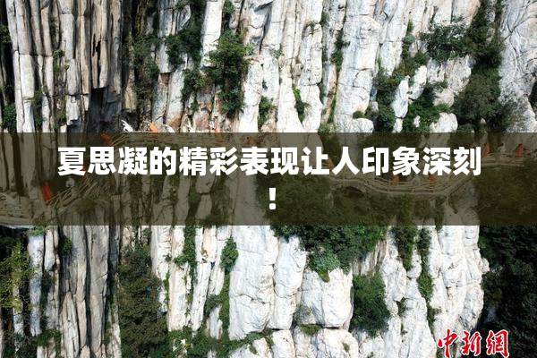 夏思凝的精彩表现让人印象深刻！