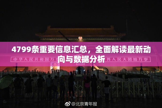 4799条重要信息汇总，全面解读最新动向与数据分析