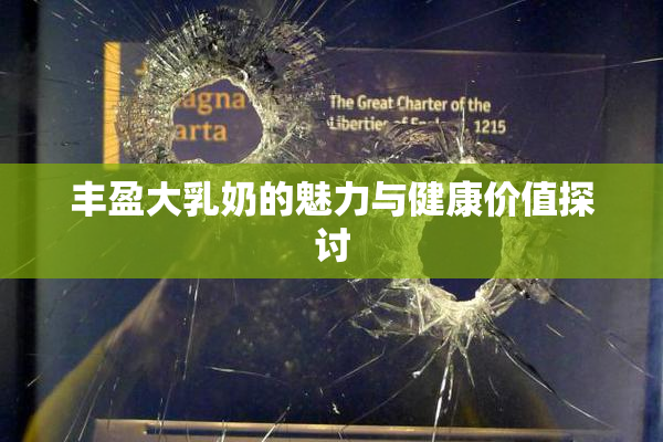丰盈大乳奶的魅力与健康价值探讨