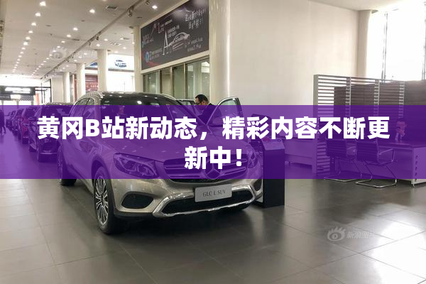 黄冈B站新动态，精彩内容不断更新中！