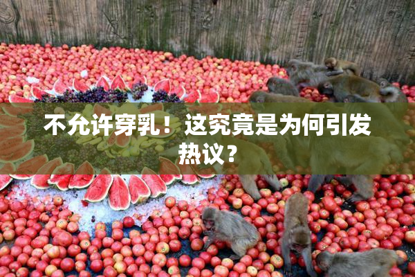 不允许穿乳！这究竟是为何引发热议？