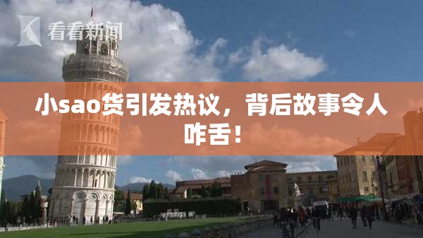 小sao货引发热议，背后故事令人咋舌！