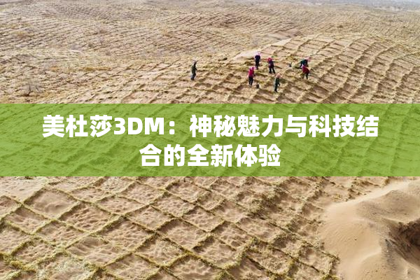 美杜莎3DM：神秘魅力与科技结合的全新体验