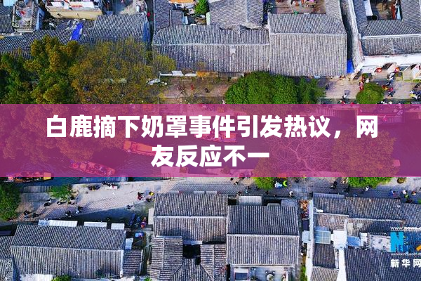 白鹿摘下奶罩事件引发热议，网友反应不一