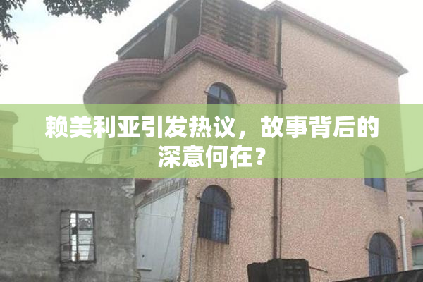 赖美利亚引发热议，故事背后的深意何在？
