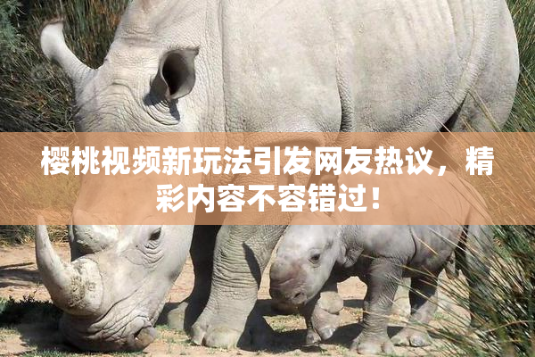 樱桃视频新玩法引发网友热议，精彩内容不容错过！