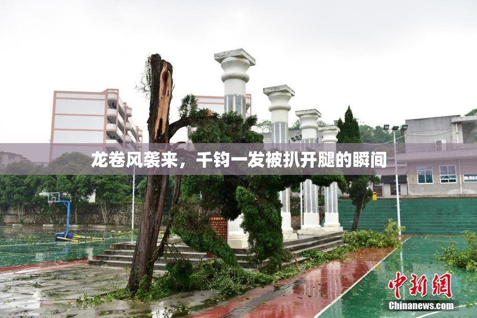 龙卷风袭来，千钧一发被扒开腿的瞬间
