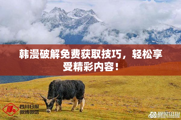 韩漫破解免费获取技巧，轻松享受精彩内容！