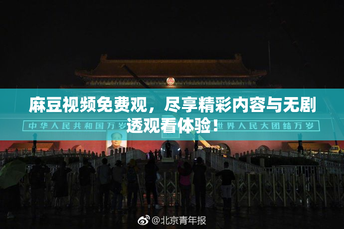 麻豆视频免费观，尽享精彩内容与无剧透观看体验！
