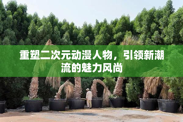 重塑二次元动漫人物，引领新潮流的魅力风尚