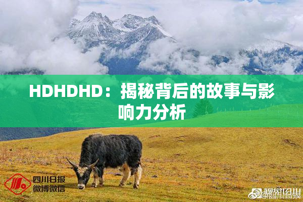 HDHDHD：揭秘背后的故事与影响力分析