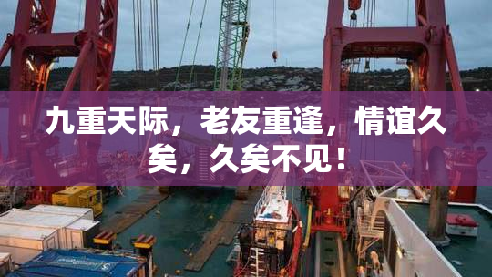 九重天际，老友重逢，情谊久矣，久矣不见！