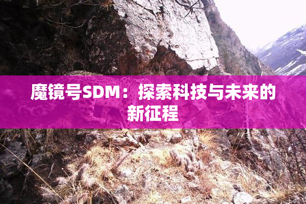 魔镜号SDM：探索科技与未来的新征程