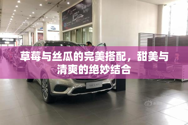 草莓与丝瓜的完美搭配，甜美与清爽的绝妙结合