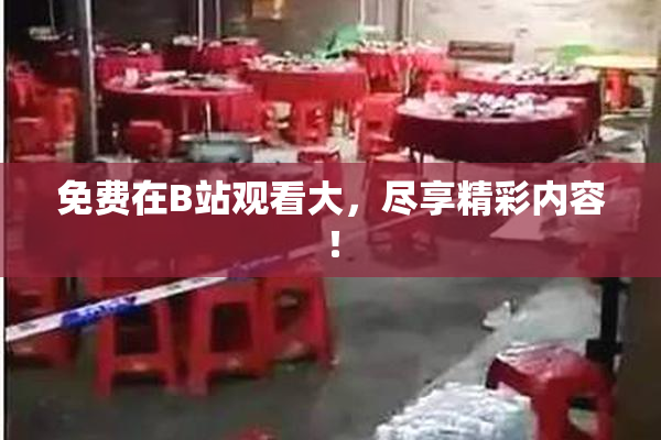 免费在B站观看大，尽享精彩内容！